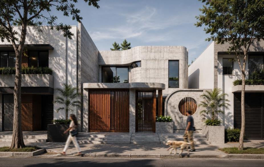 Render del proyecto Casa R, Lima